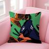 Anime SSamurai CChamploo Cushion Cover Pillowcase Short Plush Invisible zipper Room Sofa Cushion Cover