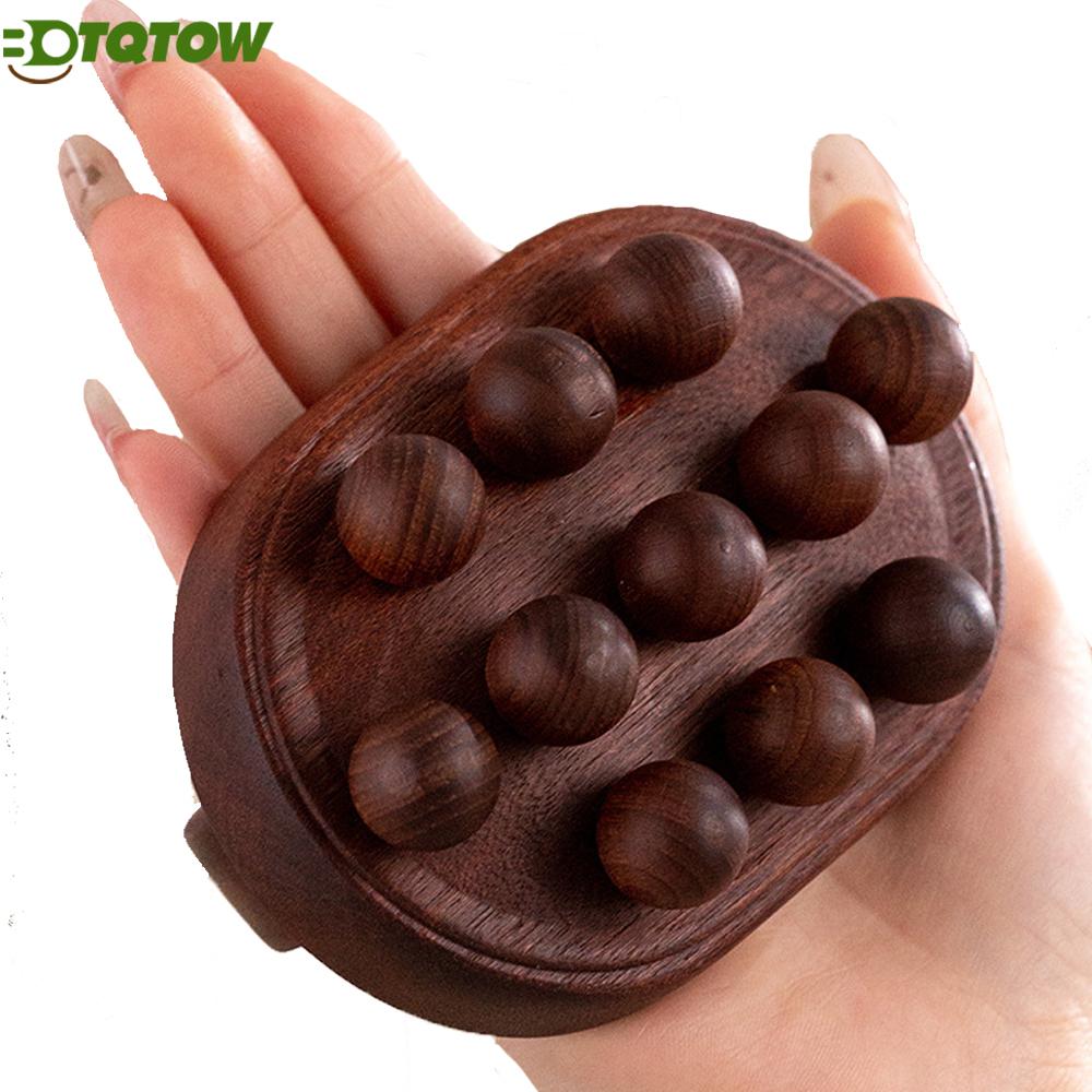 1Pcs Wood Therapy Massage Brush – Professional Maderoterapia Body Sculpting Tool For Cellulite Removal, Lymphatic Drainage