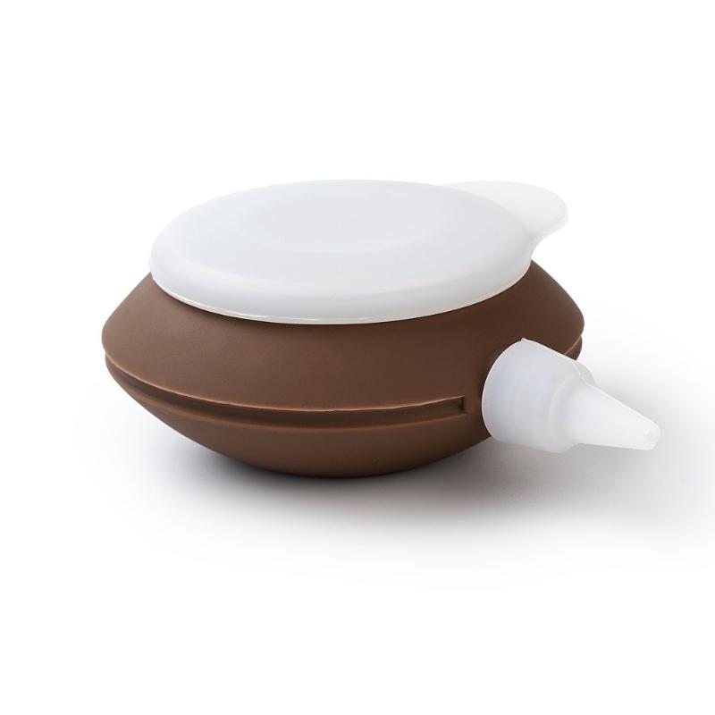 Food Grade Silicone Piping Pot Silicone Macaron Pot Cream Squeezer Sauce Squeezer Multifunctional Seasoning Pot