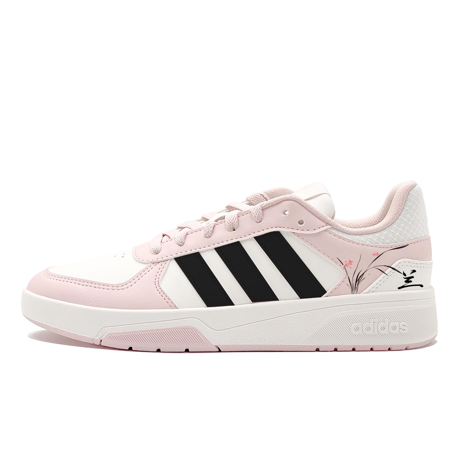 

Adidas COURTBEAT Skateboard Shoes Women s Low top White/Black KI6785(Team1432-) 38