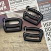 Plastic 9-Shaped Hook Buckle for Camera Bag Webbing Adjustment