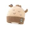 Kids' Cute Cartoon Knit Wool Hat - Warm, Windproof for Autumn/Winter