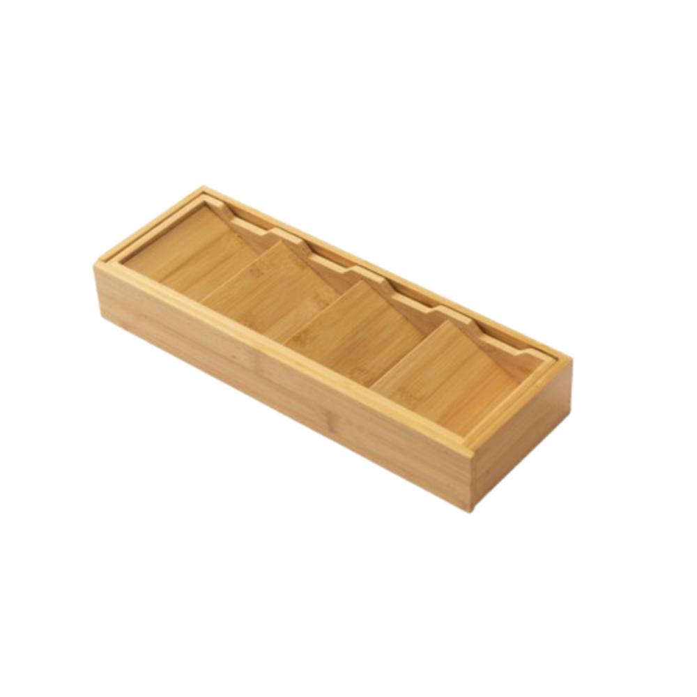 Space Saving Utensil Storage Box 6 Compartments Cutlery Drawer Organizer  Kitchen Utensil