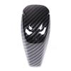 Carbon Fiber Silver Gear Shift Knob Cover Trim For Subaru Forester Crosstrek