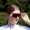 Adult Half-frame Cycling Glasses Road Bike Photochromic Anti-fog Goggles Outdoor Sports Windproof Sunglasses