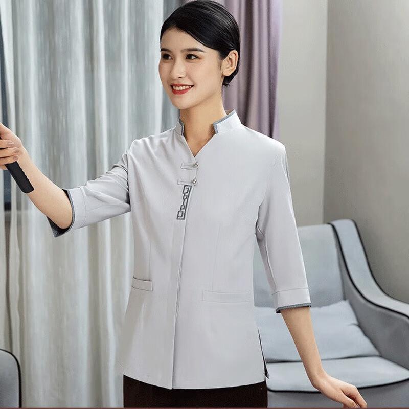 JAYNE B FAN Cleaning Staff Work Shirt L