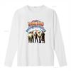 T-shirt con Stampa Foto The Traveling Wilburys Band Fan di Musica Rock Stile Vintage vintage Lavata Unisex Leggermente Elastica