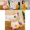 Adorable Soft Unicorn Plush Toy Round Fat Unicornio Angel Horse For Girls