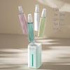 Travel Toiletry Set: Refillable 2-in-1 Pump & Spray Bottles for Lotion & Shampoo