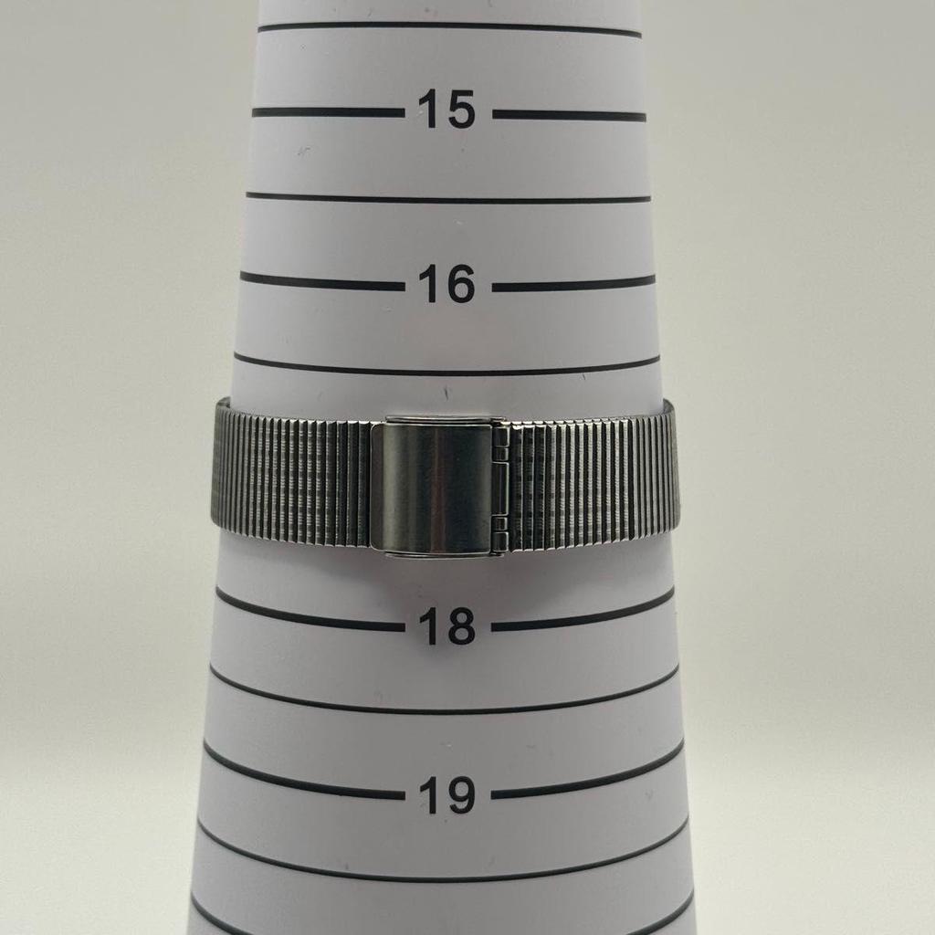 Used [Battery Replaced] Working Item RADO Watch Men's Date Quartz Silver Black