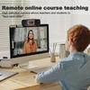 1080P HD USB Computer Camera for Desktop/Laptop - Ideal for Online Classes & Meetings.