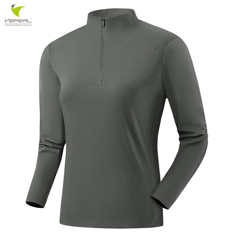 Vepeal Women s Fashion Sporty Long Sleeve Sweatshirt M