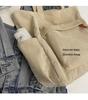 Corduroy Large Capacity Women's Shoulder Tote - Versatile for College & Commute