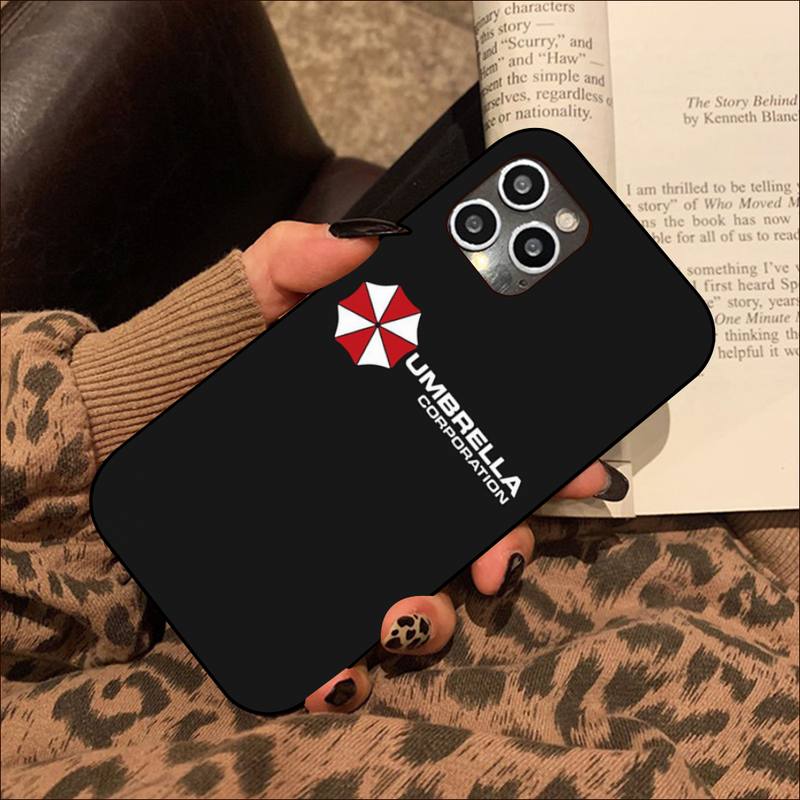 Umbrella Corporation Phone Case for iphone 13 8 7 6S Plus X 5S SE 2020 XR 11 12 mini pro XS MAX