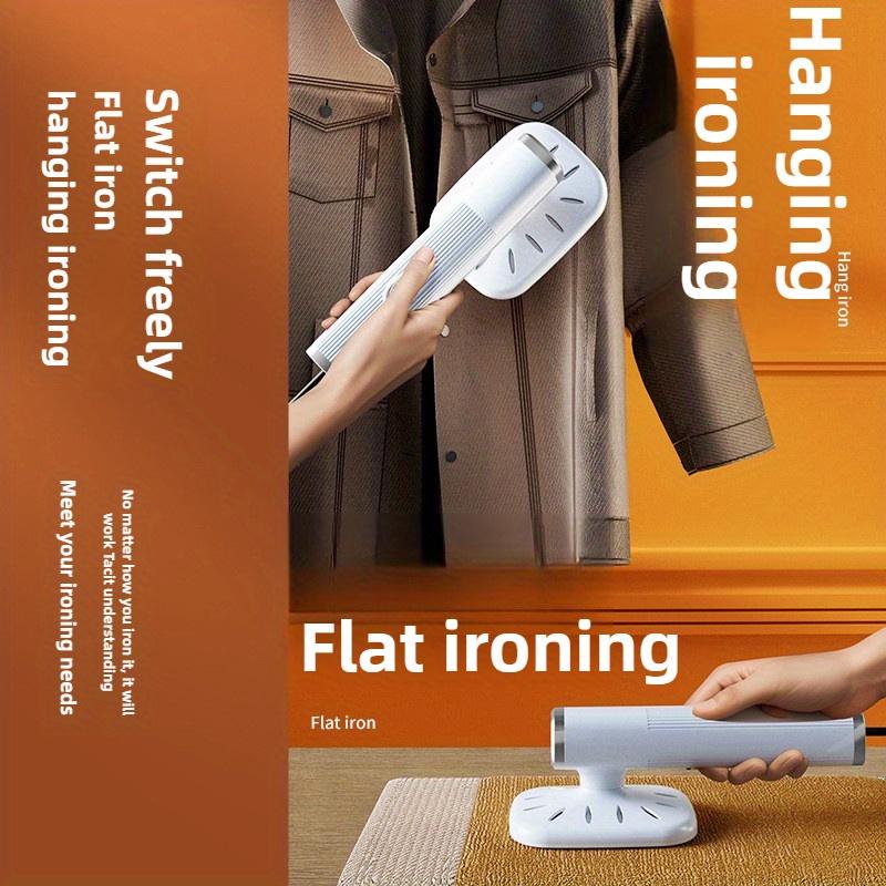 Handheld Steam Iron for Flat Ironing and Hanging Iron for Quick Wrinkle Removal, Suitable for Travel and Home Use