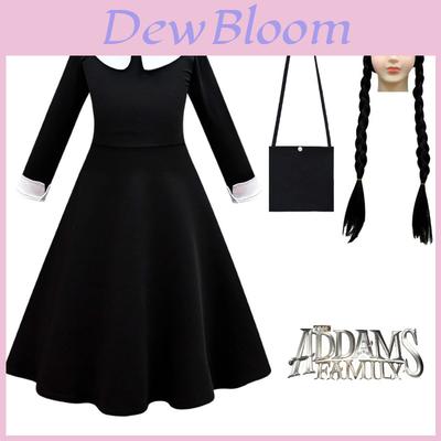 Girls Long Sleeve Cosplay Dress With A-line Skirt 81224
