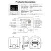 EZAIOT tuya smart home thermostat water electric floor heating gas boiler WiFi temperature remote controller with google alexa Fuel Injectors 6