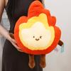 Cute Little Cartoon Burning Man Plush Toy Throw Pillow Bag Pendant Keychain