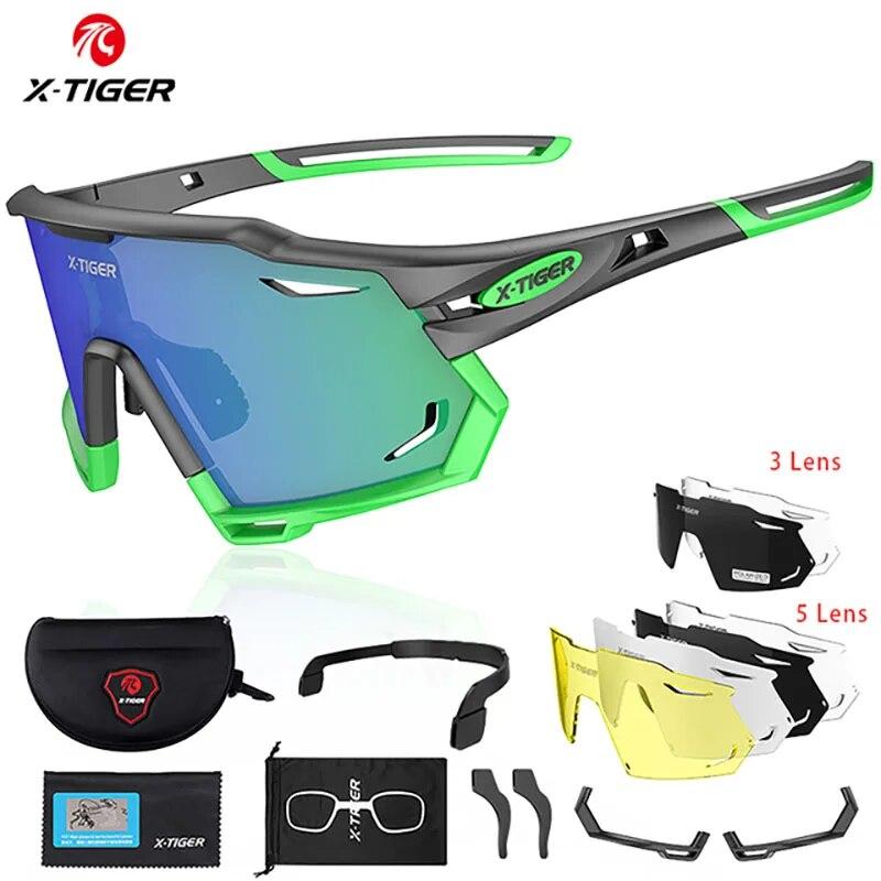 Cycling Sunglasses UV400 Protect Cycling Glasses Sports Polarized Men Bicycle Sunglasses MTB Racing Bike Glasses Eyewear