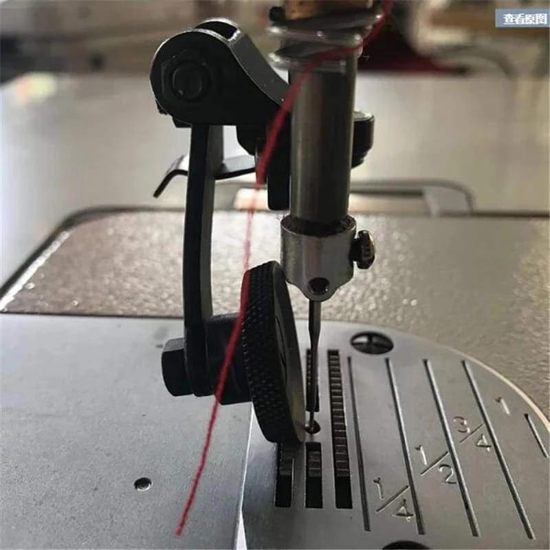 1 st Läderrulle Pressarfot Industriella Symaskinsdelar Läderpressarfot Symaskinsrulle Pressarfot Kläder