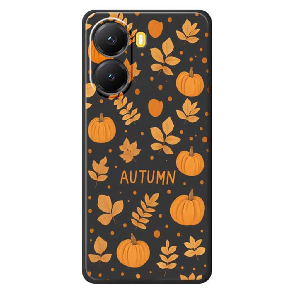 For Xiaomi Redmi Turbo 4 5G/Poco X7 Pro 5G Case Autumn Theme Pattern Printing Straight Edge TPU Phone Back Cover