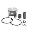 38mm Piston Set with Rings 10mm Pin Circlip Needle Bearing for STIHL MS180 018 MS 180 Chainsaw Spare Part 1130 030 2004