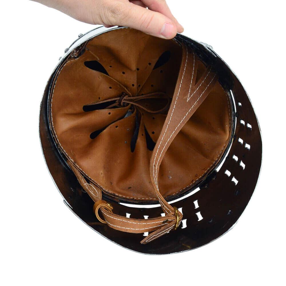 13th Century 18 Gauge Steel templar Crusader's Great helmet