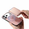 Für iPhone 17 Pro Hülle Abnehmbare Magnetische Kartenfachtasche Leder Handy Rückseite