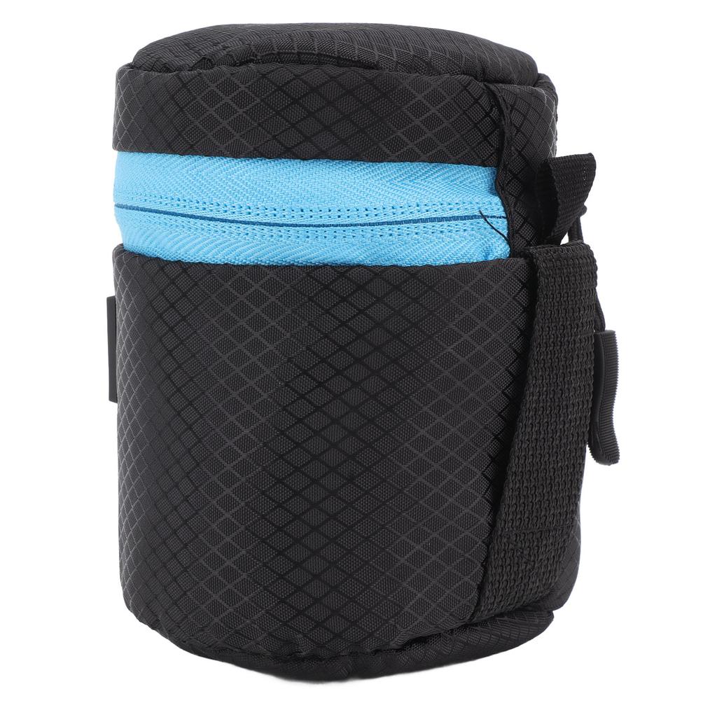Camera Lens Protective Pouch Neoprene Waterproof Lens Case Bag with Zipper for DSLR Camera