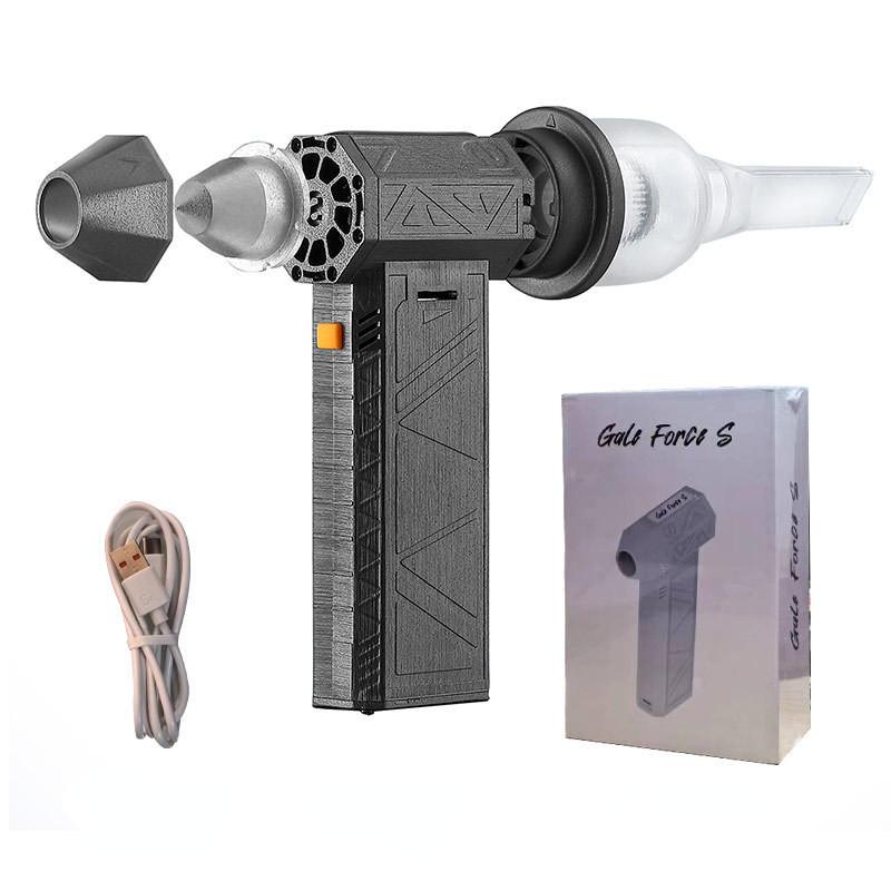 130000 RPM Brushless Violent Turbo Fan Small Portable Electric Hair Dryer High Power Outdoor Dust Removal Blower