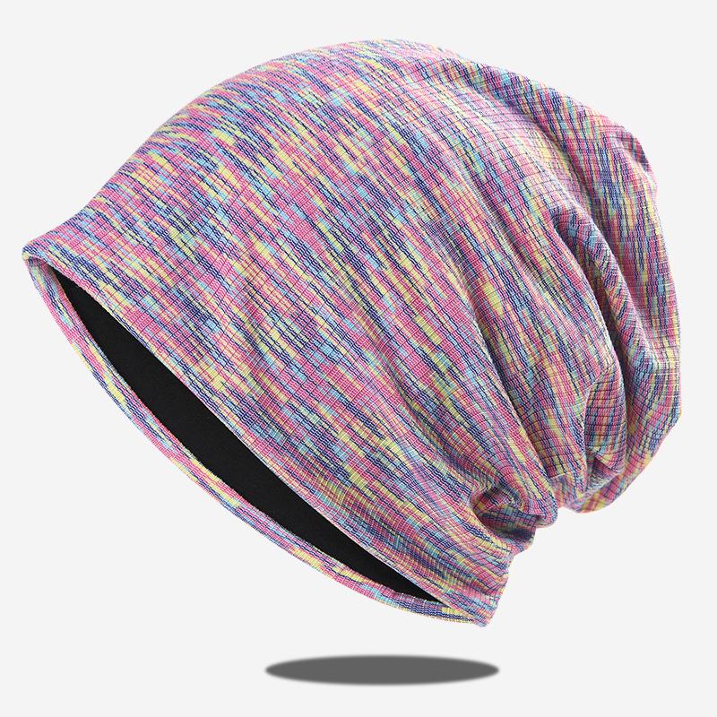 Women's Soft Breathable Knitted Slouchy Beanie - Stylish & Versatile for Outdoor Wear