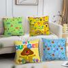 Cartoon Hey d-Duggees Cute Cozy Soft Pillow Case for Sofa Living Room Home Office Decor Protective Covers