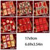 6pcs Horse Theme Horse Year Red Envelope Cartoon Lucky Pockets Hongbao  Festival Gifting