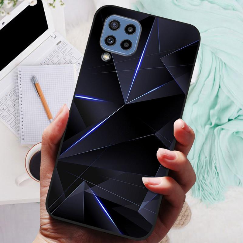 For Samsung M32 Case SM-M325F TPU Luxury Soft Fashion Silicone Phone Case For Samsung Galaxy M32 Coque Back Cover Fundas Shell