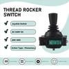 Joystick Switch AC 240V 5A 4NO 4NC Momentary 2.5mm Fixing Thread Joystick Switch