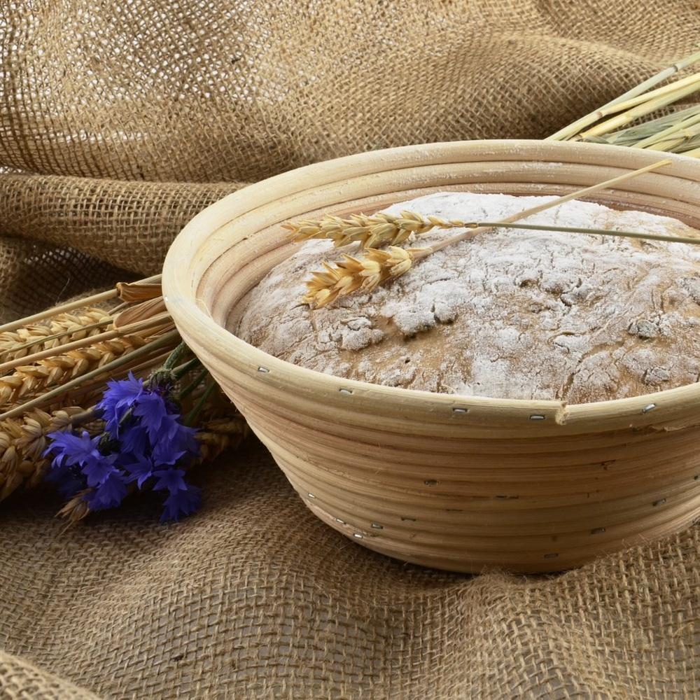 Koszyk Rattanowy do Wyrastania Formowania Chleba Ciasta na Bochenek 1,2kg