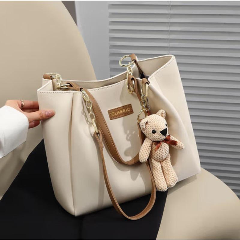 Textured Large Capacity Bag Female Genuine Leather 2SHOUKENPIJU-89269024 New Fashion Casual Shoulder Large Bag Ladies Handbag Tote Bag