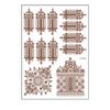 Arm Hand Semi-permanent Henna Tattoo Stickers Body Art Sticker Temporary Tattoo Indian Lace Tattoo