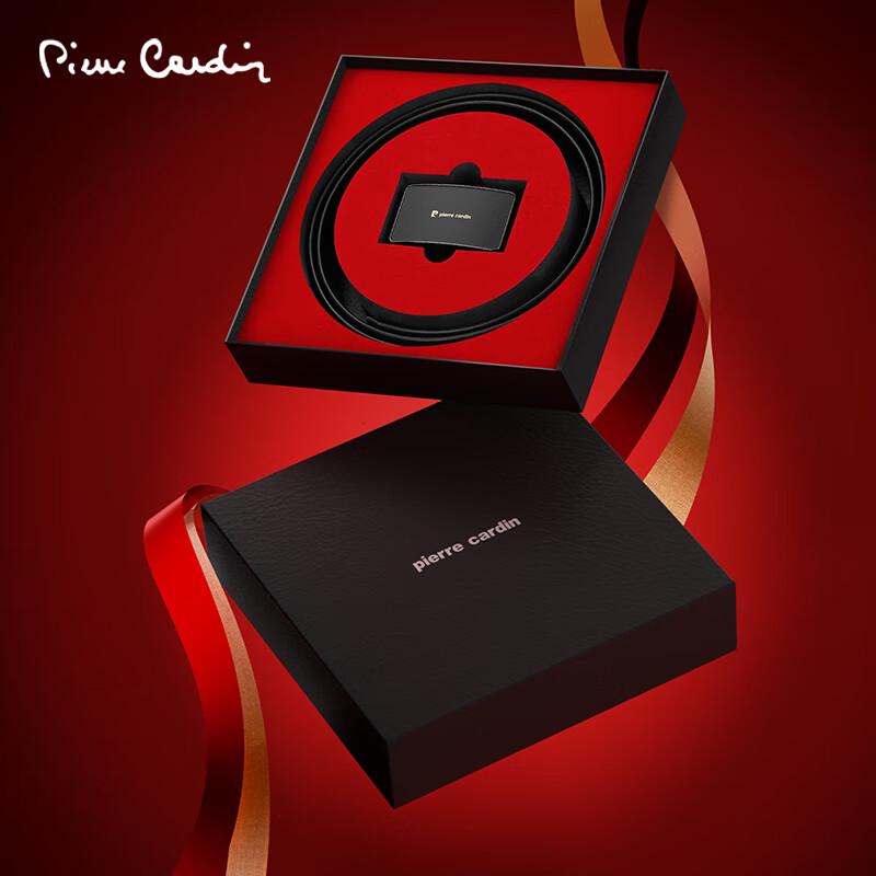 Pierre Cardin Men's Automatic Buckle Leather Belt