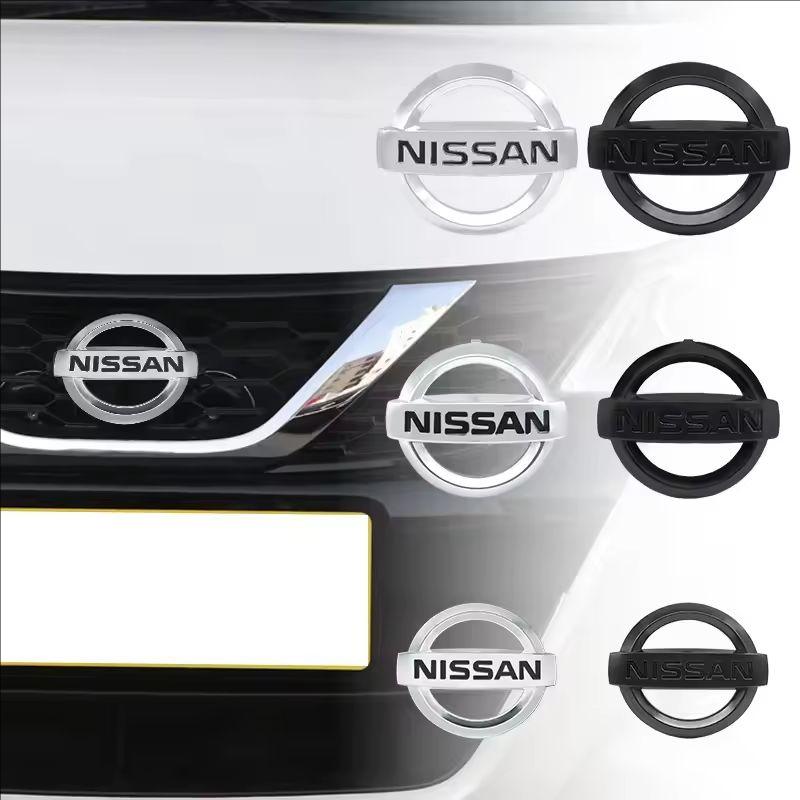 ANM1 3D ABS Samochód Przód Głowa Maska Grill Emblemat Odznaka Dla Nissan Qashqai Juke Pulsar Sentra Altima Patrol Micra Rogue Almera Ver