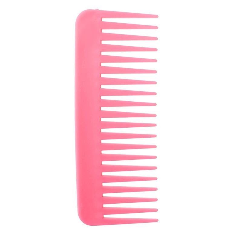 Cross-Border Wide Tooth Massage Comb: Handleless Hairdressing Tool for Straight and Curly Hair