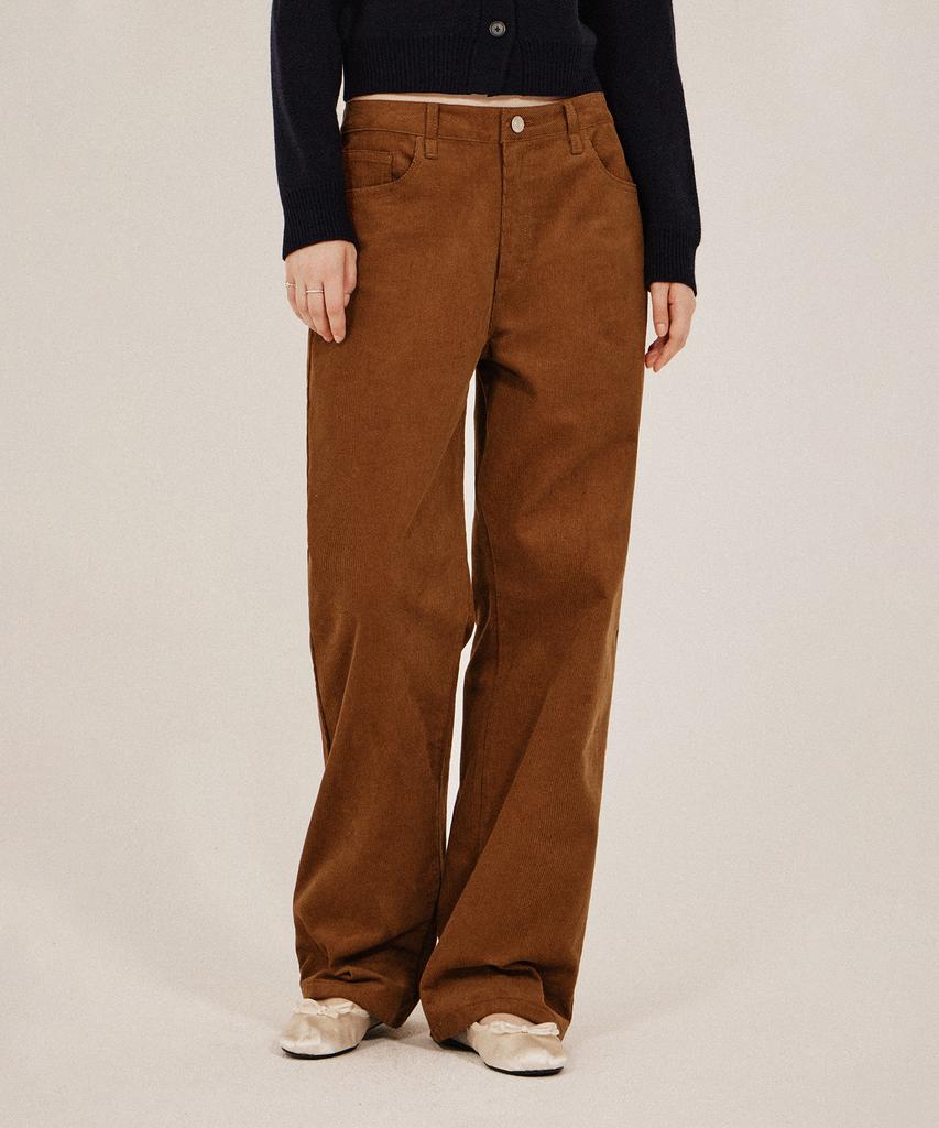 Kimwear (Women) Corduroy Pants_Camel