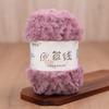 Hand Knitted Fur Yarn Long Hair  Hat Scarf DIY Wool Yarn Simulation Fur Crt Material Autumn Faion Accories