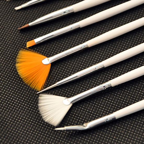 15 Pcs Professional Nail Art Design Painting Drawing Pen Brush Set Nail DIY Tool
