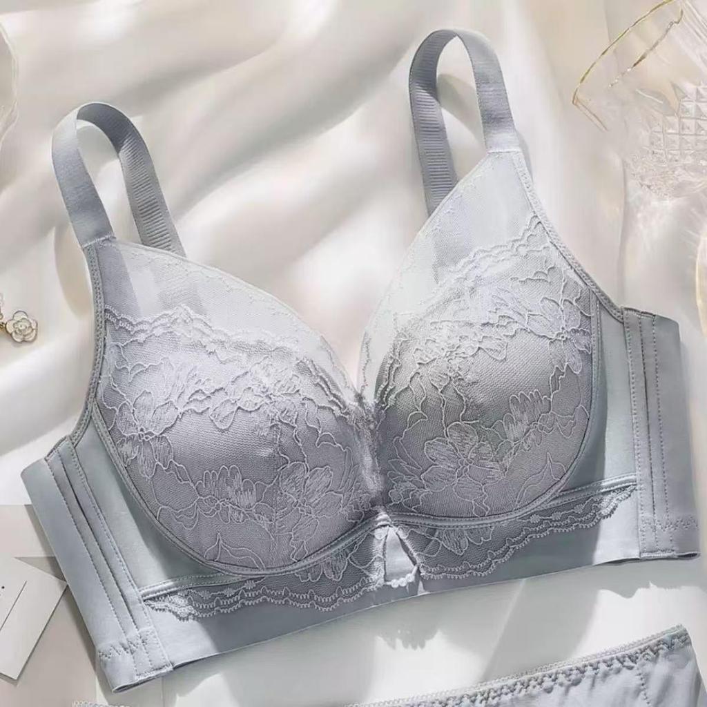 2025 Seamless Red Push-Up Bra & Panty Set: Wirefree, Adjustable, Enhances Small Chest, Comfortable for Women