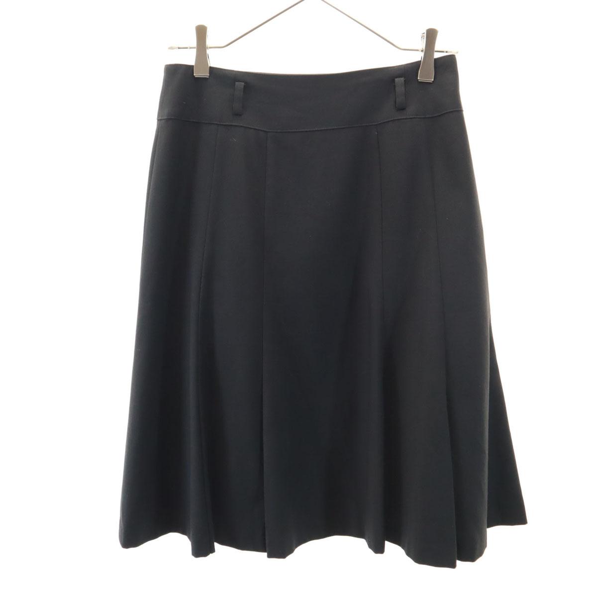 

BARNEYS NEWYORK made in Japan Midi length flare skirt 40 black Women Used