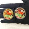 2026 Year Of The Horse Commemorative Coin Zodiac Horse Gold And Silver Coin 2026 New Year Souvenir 40mm Auspicious Animal Horse
