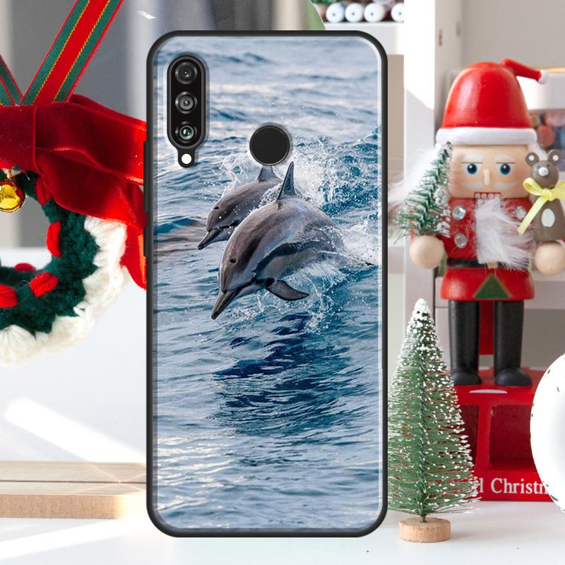 

Милый дельфин Океан Для Huawei Nova Y73 Y60 Y70 Y90 Y72 Y61 Y91 7i 8i 11i 12i 12s 9 10 SE P20 P30 P40 Lite Чехол Huawei P30 Lite