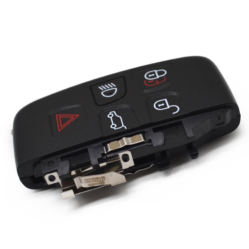 Car Key Shell 5buttons for Jaguar XJ XF XE F Land Rover Range Rover Sport Evoque Vogue KOBJTF10A Remote Key Case Blank