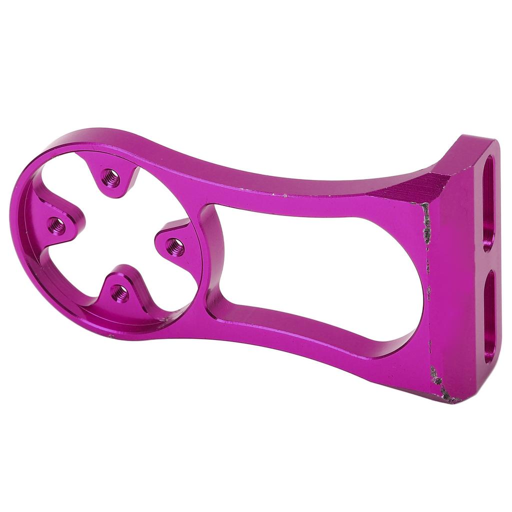 Bike Computer Extended Mount Out Front Bicycle GPS Combo Holder for Outdoor Riding DevicesPurple